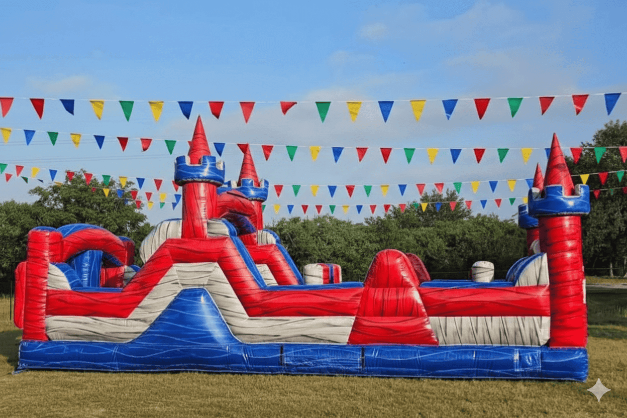 Curso de obstaculo Super Heroe